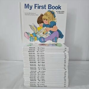 Moncure My First Book Alphabet Reading Set (A–Z) Vintage Early Reader Collection